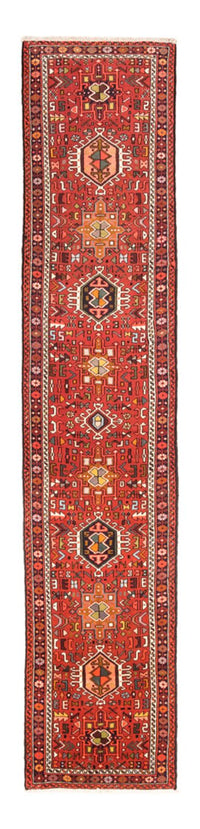 Loper Perzisch Tapijt - Nomadisch - 374 x 76 cm - rood