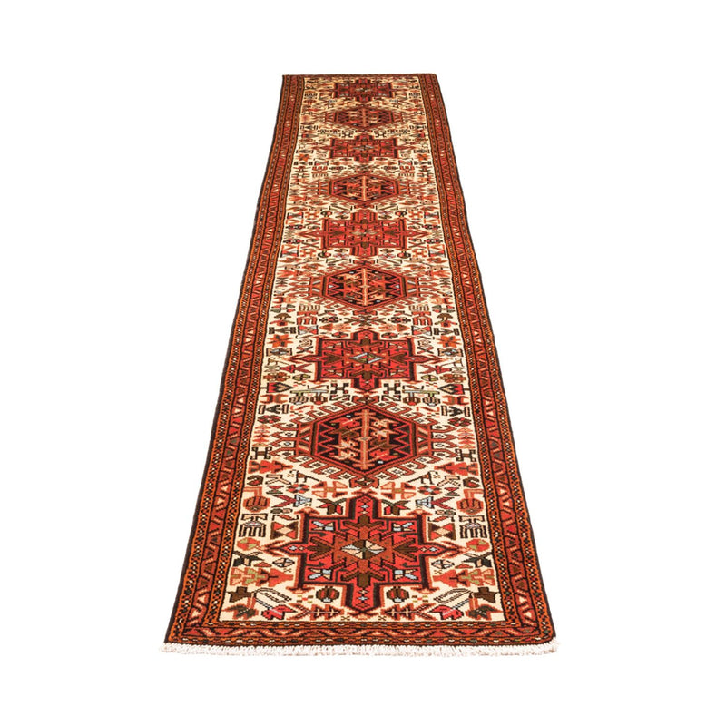 Loper Perzisch Tapijt - Nomadisch - 383 x 71 cm - rood