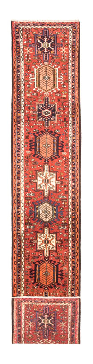 Loper Perzisch Tapijt - Nomadisch - 406 x 73 cm - rood