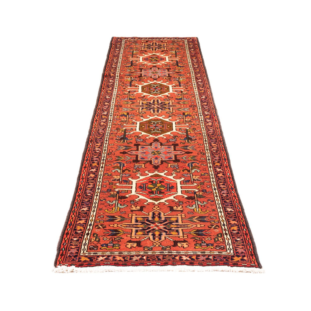 Loper Perzisch Tapijt - Nomadisch - 296 x 74 cm - rood