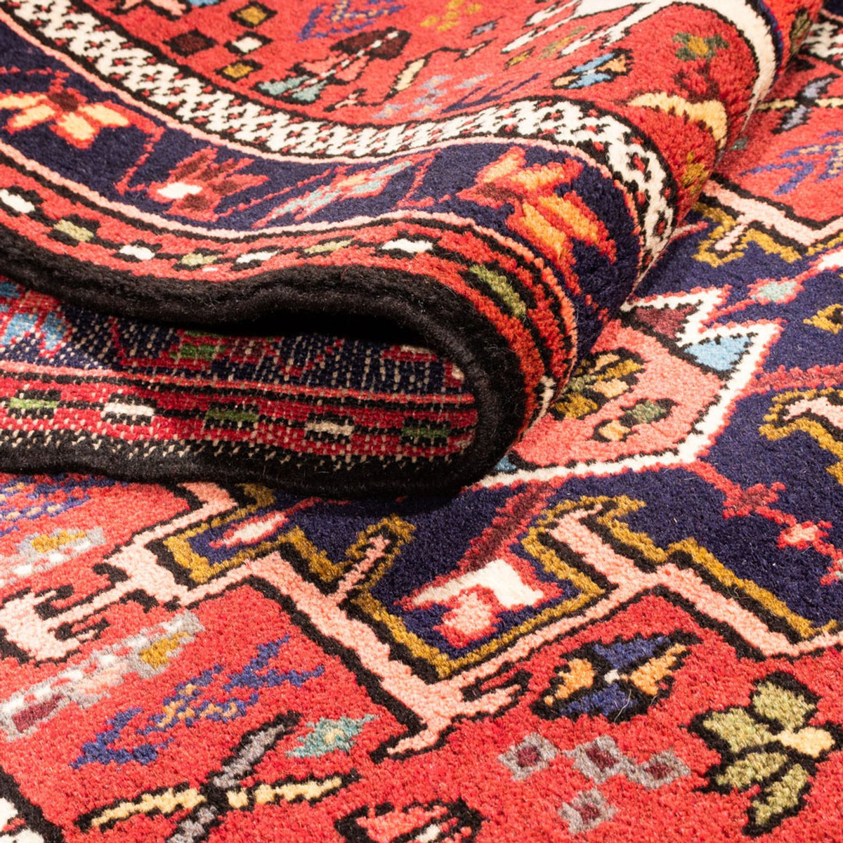 Loper Perzisch Tapijt - Nomadisch - 288 x 74 cm - rood