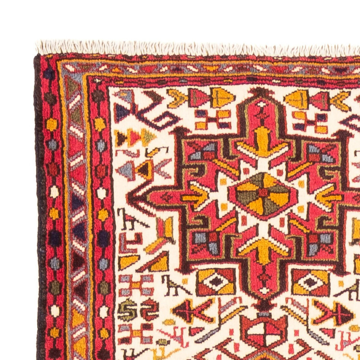 Loper Perzisch Tapijt - Nomadisch - 285 x 67 cm - beige