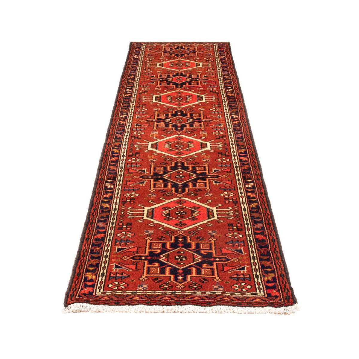 Loper Perzisch Tapijt - Nomadisch - 285 x 70 cm - rood