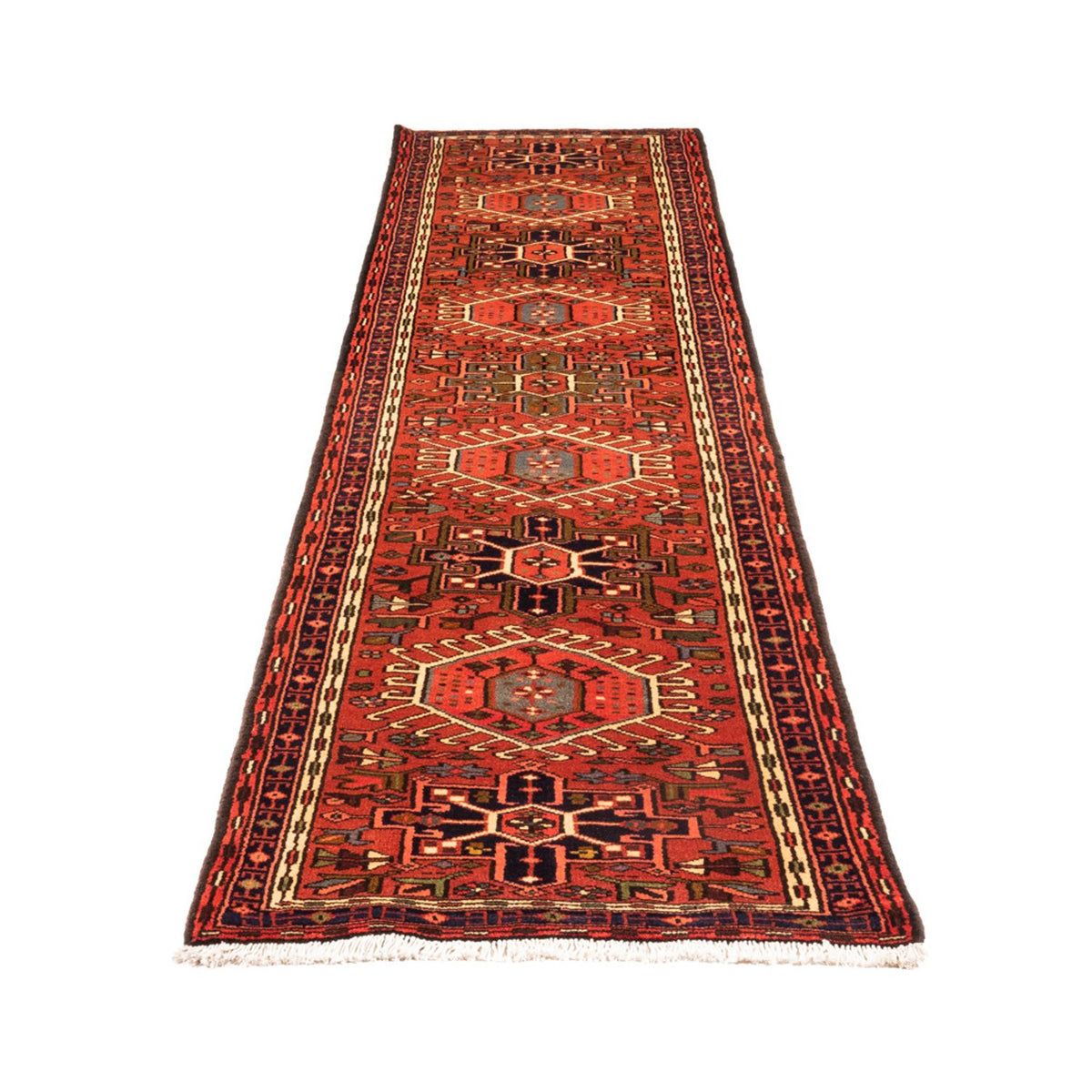 Loper Perzisch Tapijt - Nomadisch - 291 x 70 cm - rood