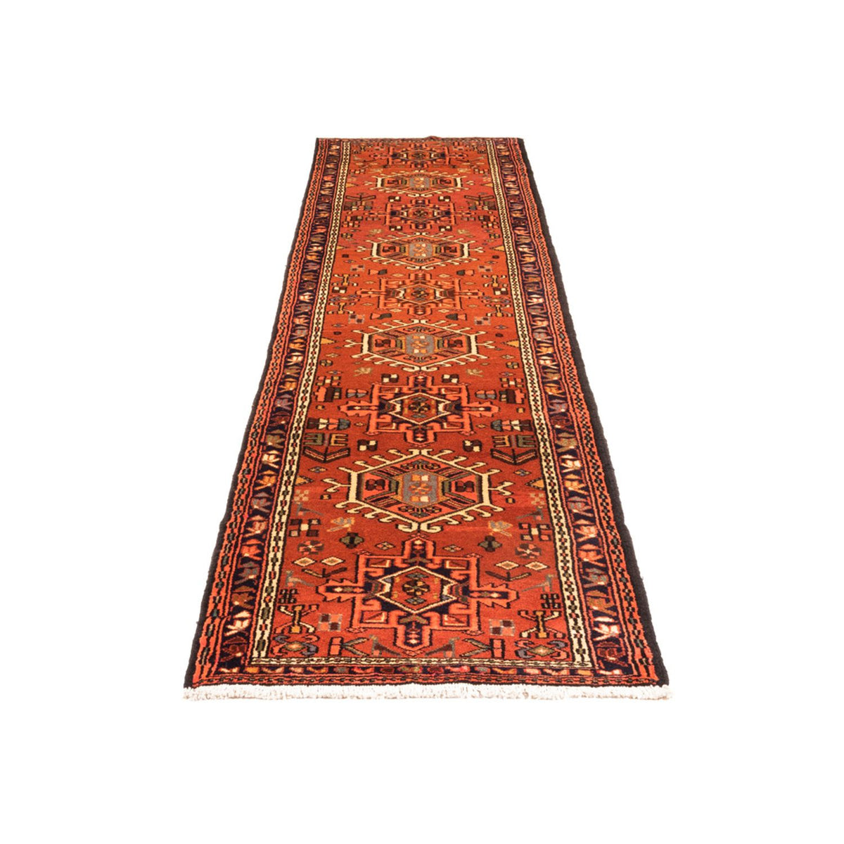Loper Perzisch Tapijt - Nomadisch - 305 x 70 cm - rood