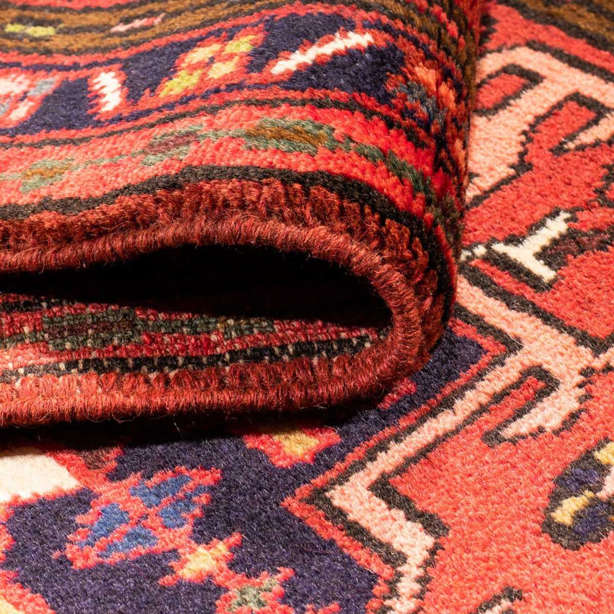 Loper Perzisch Tapijt - Nomadisch - 280 x 70 cm - rood