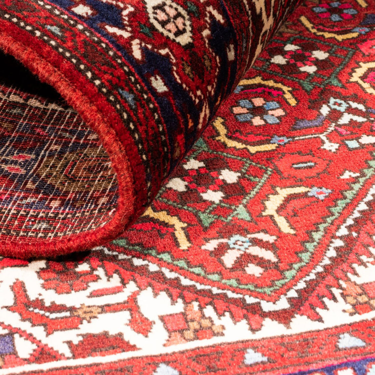 Perzisch Tapijt - Nomadisch - 144 x 100 cm - rood