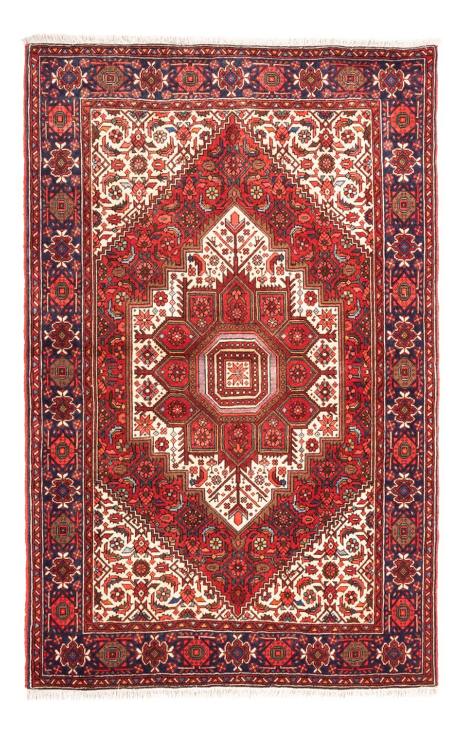 Perzisch Tapijt - Nomadisch - 150 x 98 cm - rood