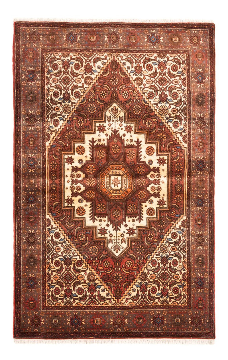 Perzisch tapijt - Keshan - 148 x 100 cm - donker beige