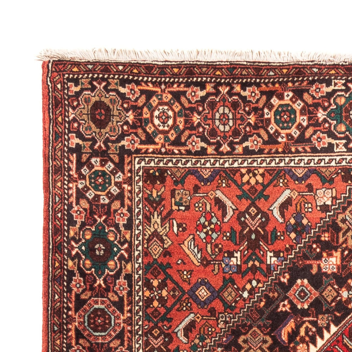 Perzisch Tapijt - Nomadisch - 140 x 102 cm - donkerblauw