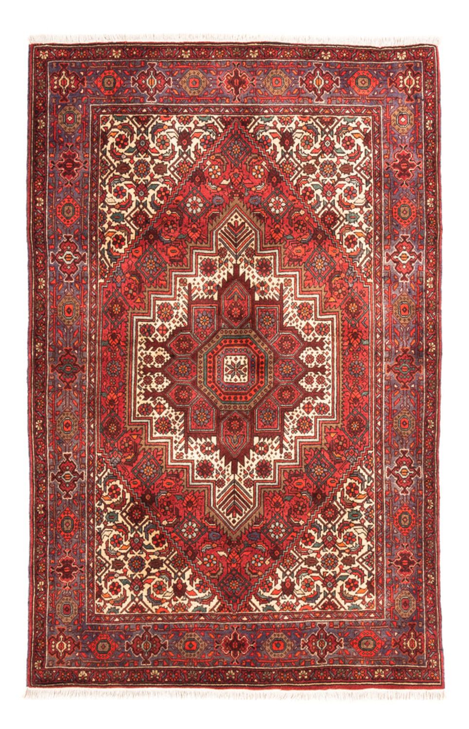 Perzisch Tapijt - Nomadisch - 152 x 102 cm - rood