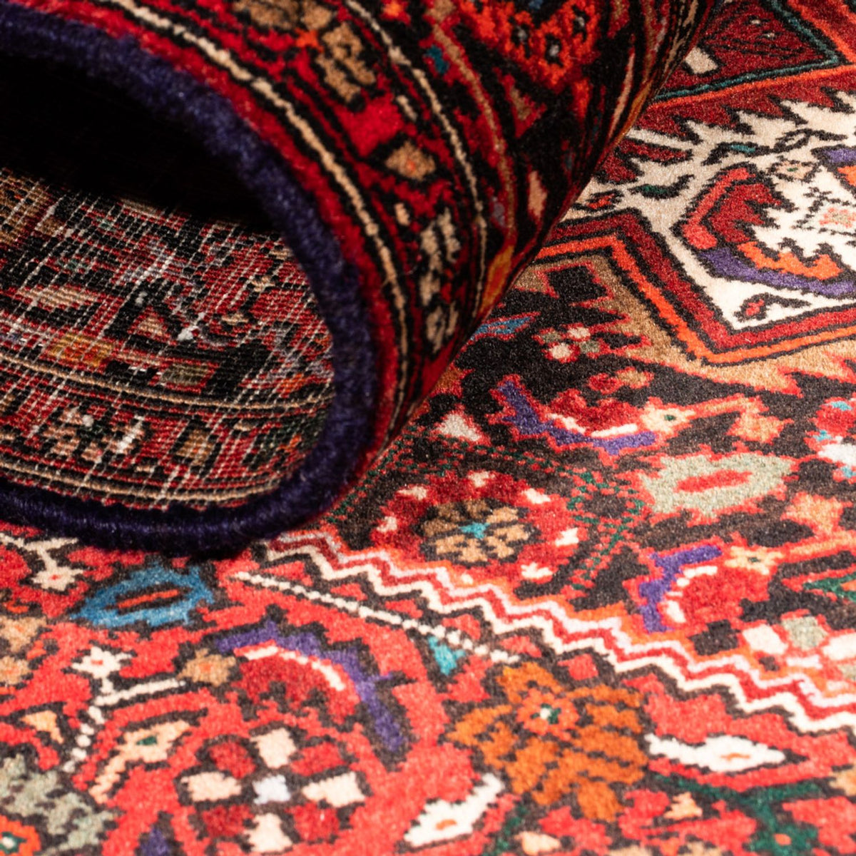 Gabbeh Tapijt - Loribaft Perzisch - 157 x 100 cm - rood