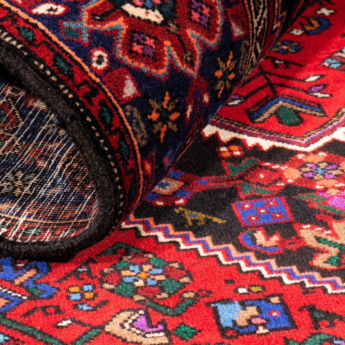 Perzisch Tapijt - Nomadisch - 145 x 101 cm - rood