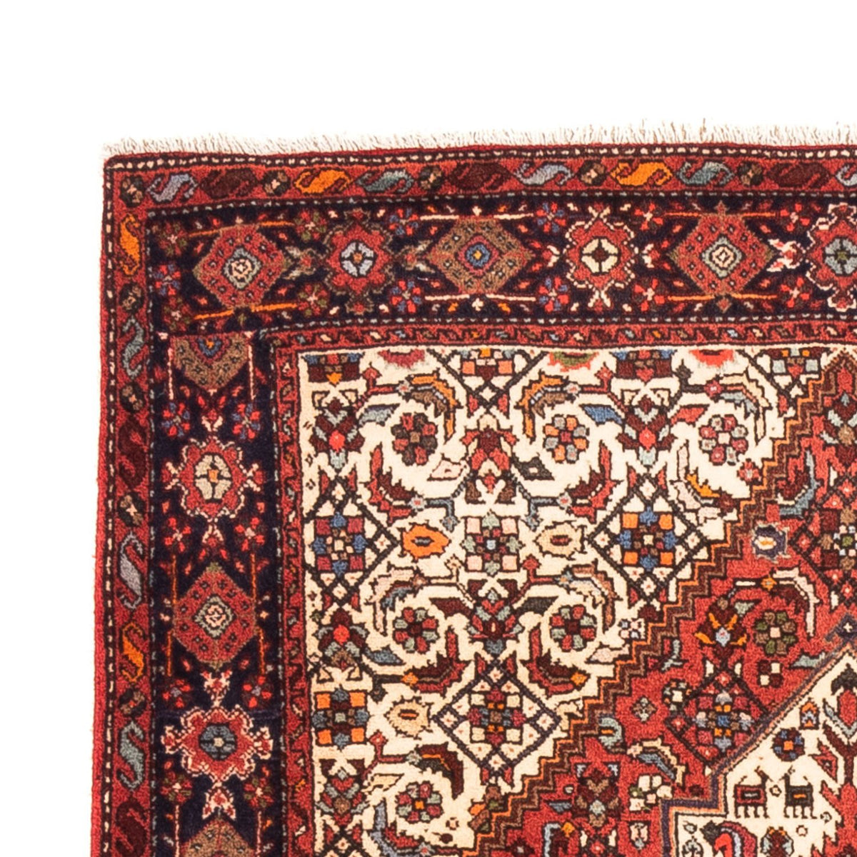 Perzisch Tapijt - Nomadisch - 145 x 103 cm - crème