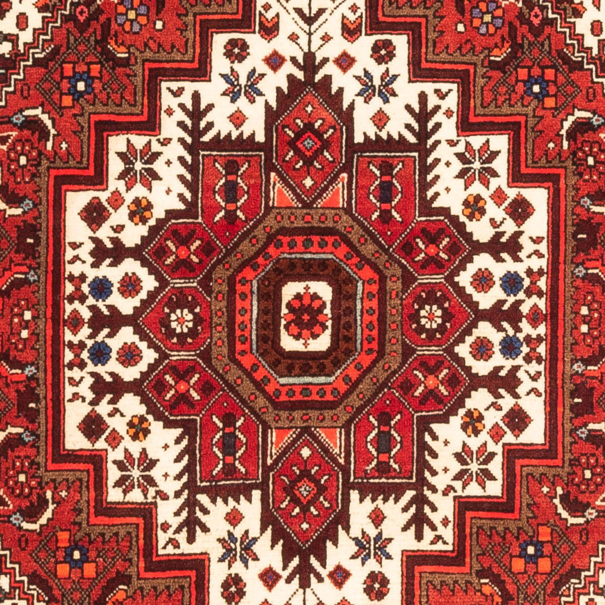 Perzisch Tapijt - Nomadisch - 155 x 107 cm - rood