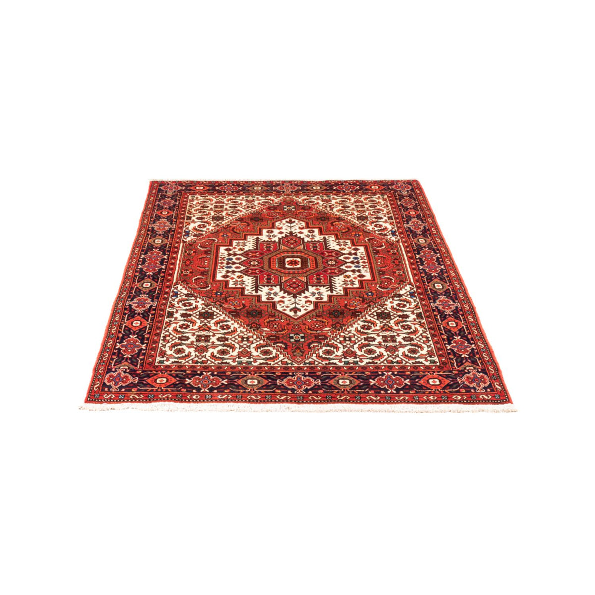 Perzisch Tapijt - Nomadisch - 155 x 107 cm - rood