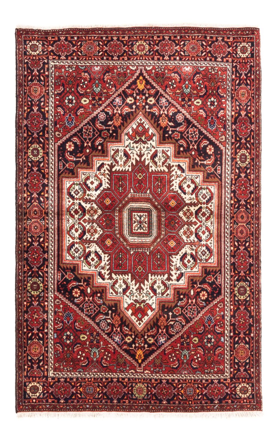 Perzisch Tapijt - Nomadisch - 147 x 102 cm - rood