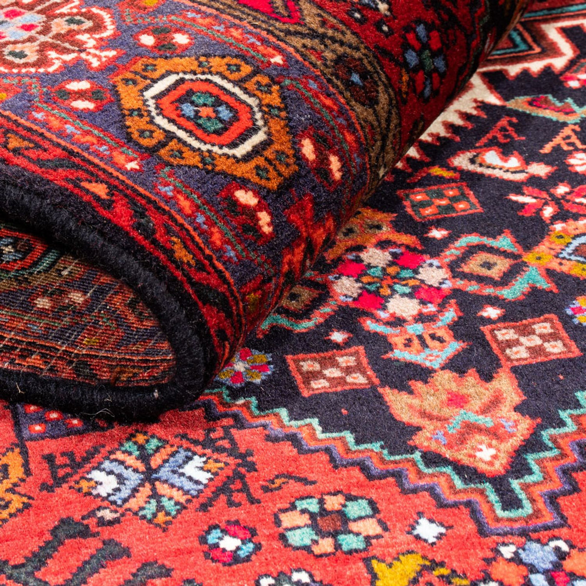 Perzisch Tapijt - Nomadisch - 159 x 110 cm - rood