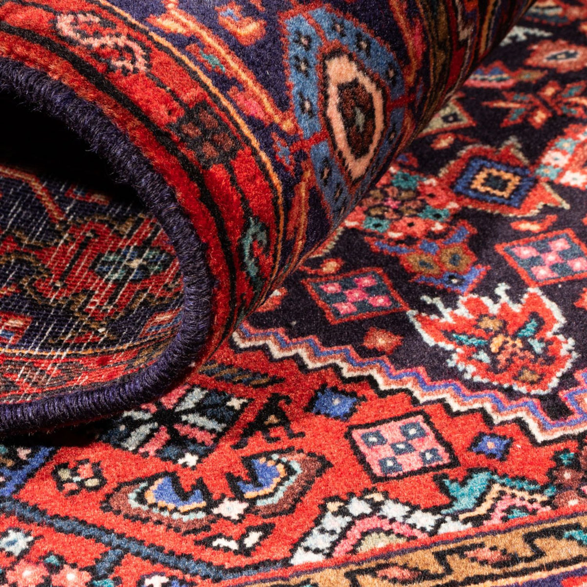 Perzisch Tapijt - Nomadisch - 155 x 110 cm - rood