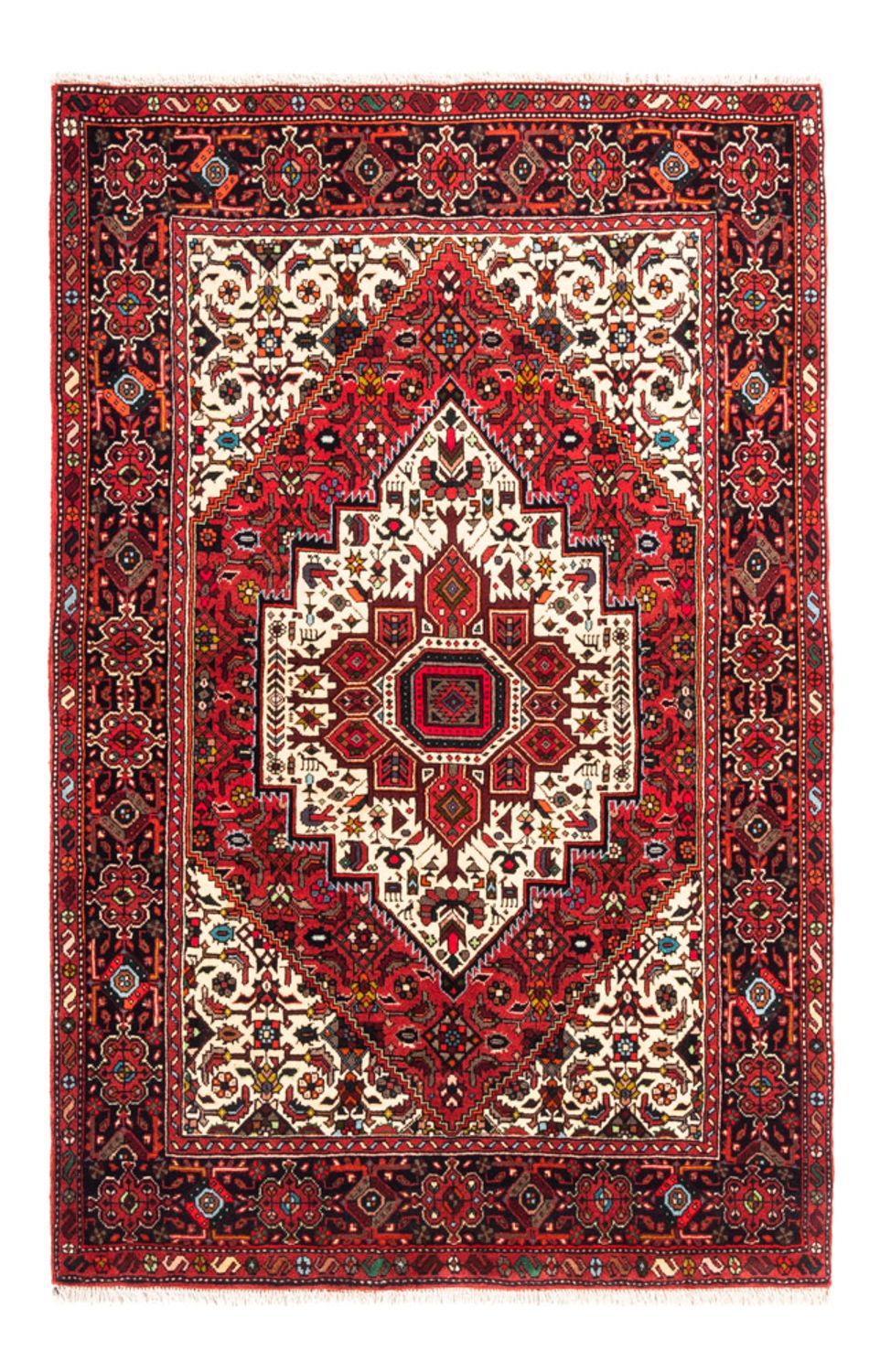 Perzisch Tapijt - Nomadisch - 158 x 109 cm - rood