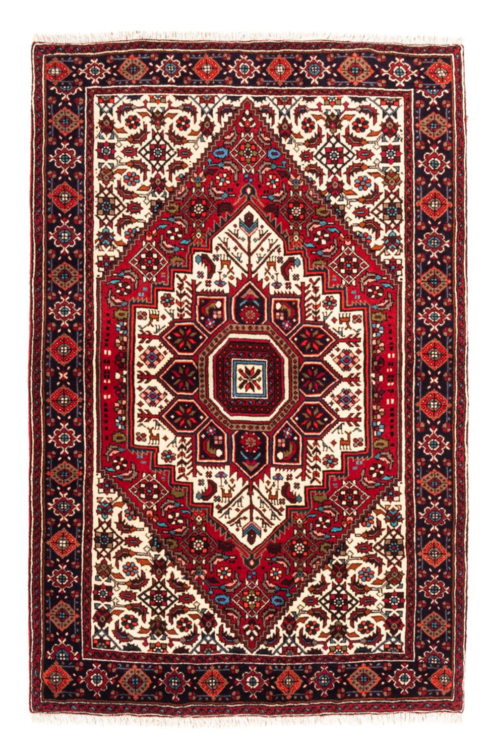 Perzisch Tapijt - Nomadisch - 156 x 107 cm - rood