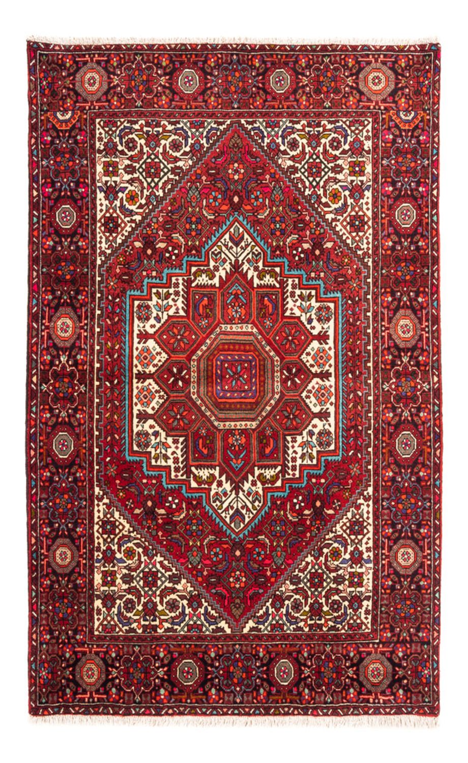Perzisch Tapijt - Nomadisch - 165 x 106 cm - rood