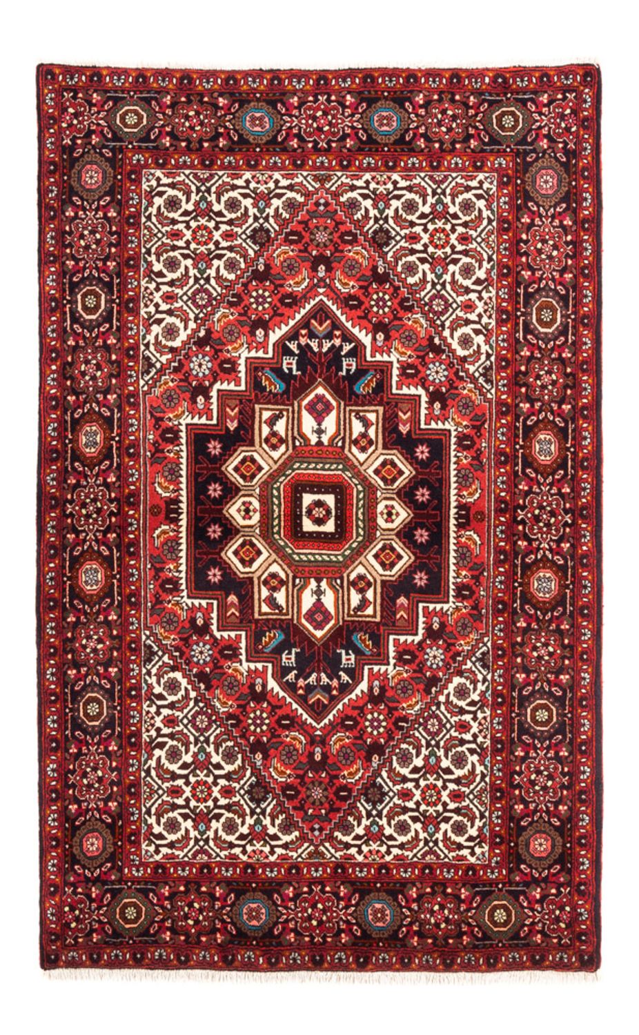 Perzisch Tapijt - Nomadisch - 151 x 103 cm - rood