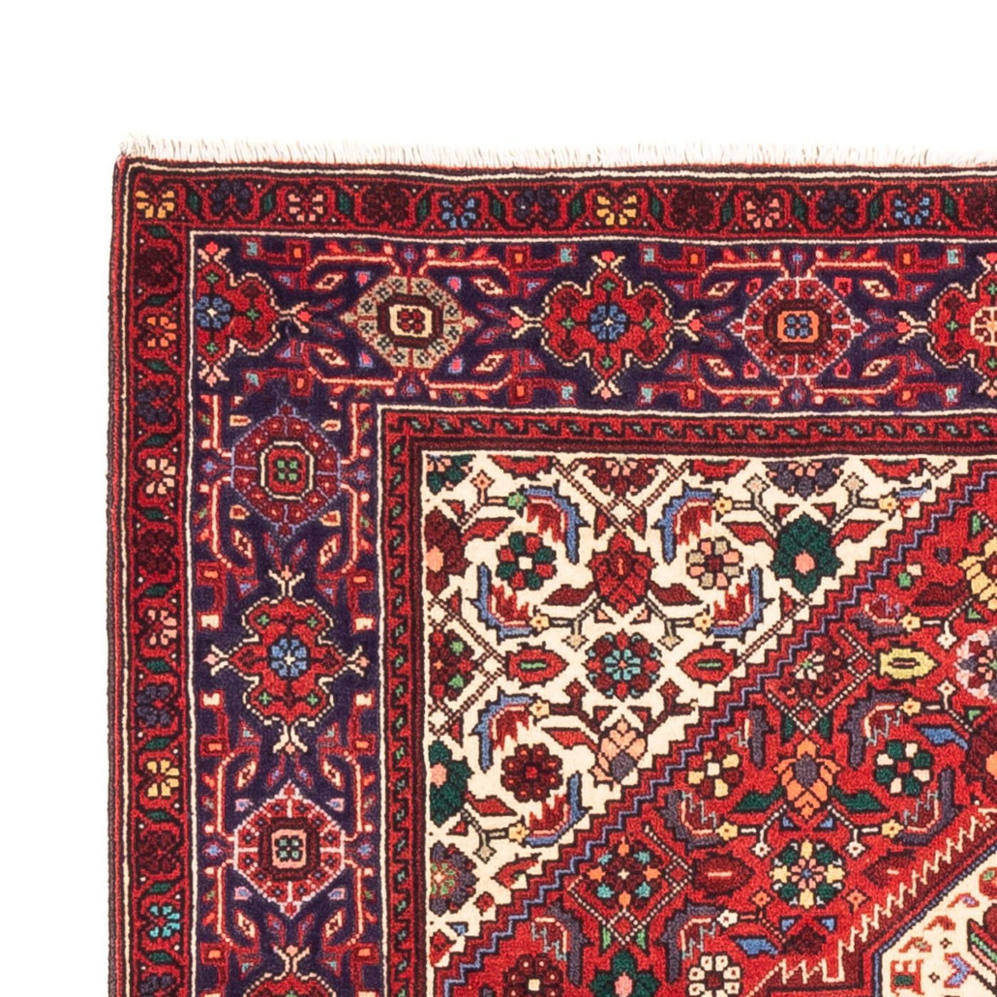 Perzisch Tapijt - Nomadisch - 144 x 110 cm - rood