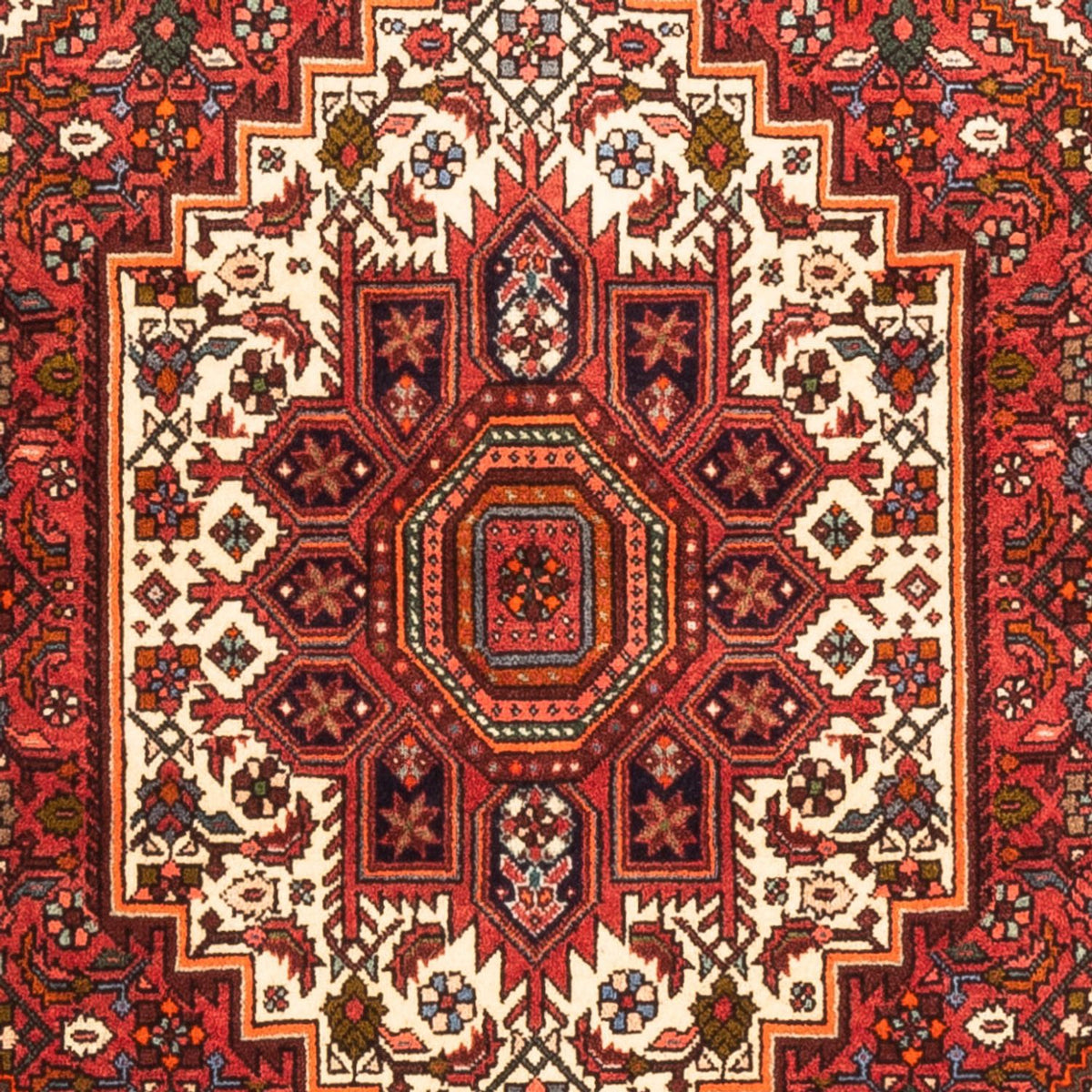 Perzisch Tapijt - Nomadisch - 155 x 112 cm - beige