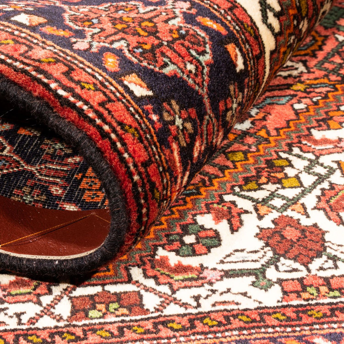 Perzisch Tapijt - Nomadisch - 155 x 112 cm - beige