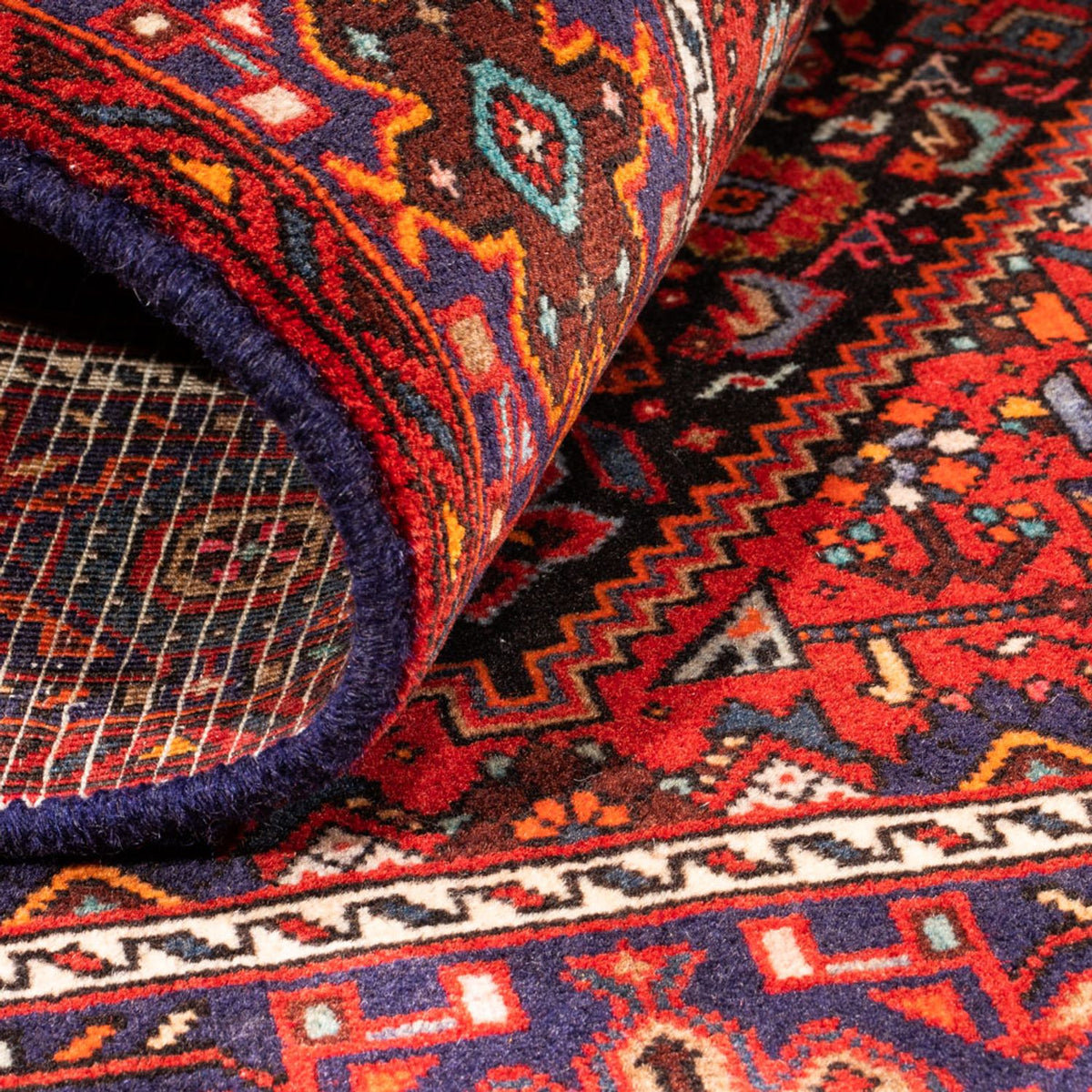 Perzisch Tapijt - Nomadisch - 150 x 101 cm - rood