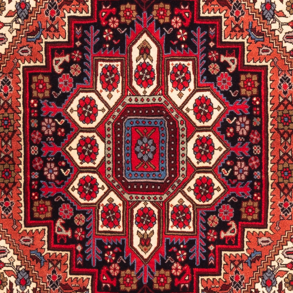 Perzisch Tapijt - Nomadisch - 155 x 108 cm - beige