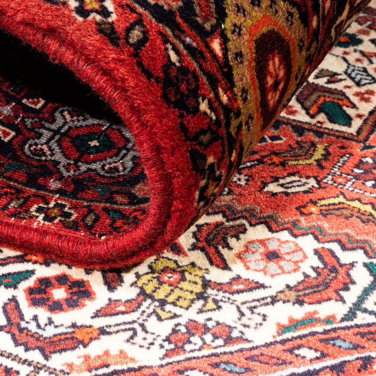 Perzisch Tapijt - Nomadisch - 159 x 105 cm - beige