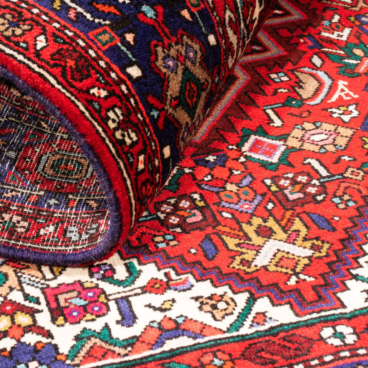 Perzisch Tapijt - Nomadisch - 150 x 98 cm - rood