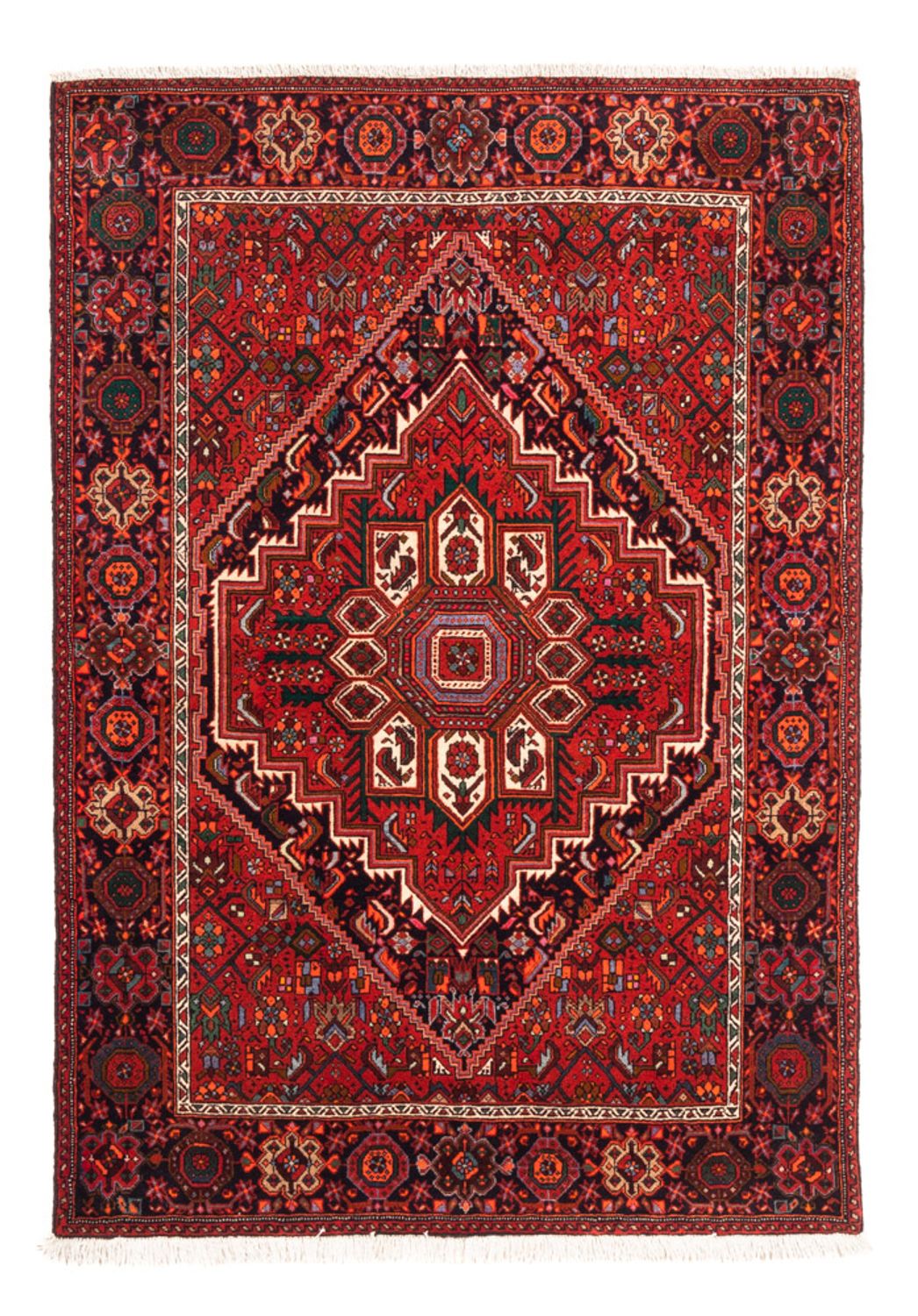 Perzisch Tapijt - Nomadisch - 143 x 104 cm - rood