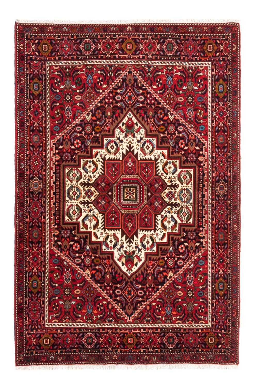 Perzisch Tapijt - Nomadisch - 158 x 103 cm - rood