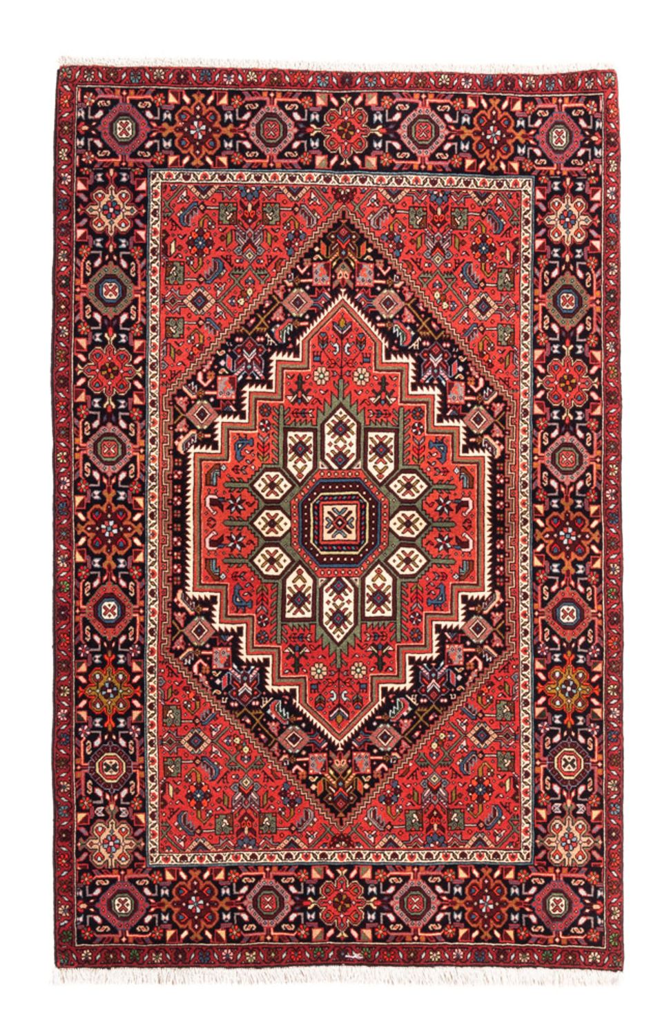 Perzisch Tapijt - Nomadisch - 152 x 100 cm - rood