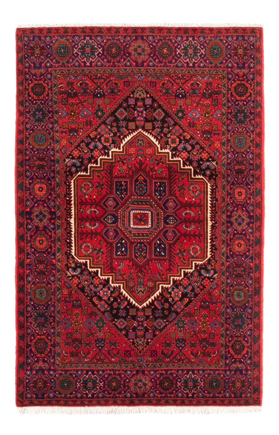 Perzisch Tapijt - Nomadisch - 155 x 97 cm - rood