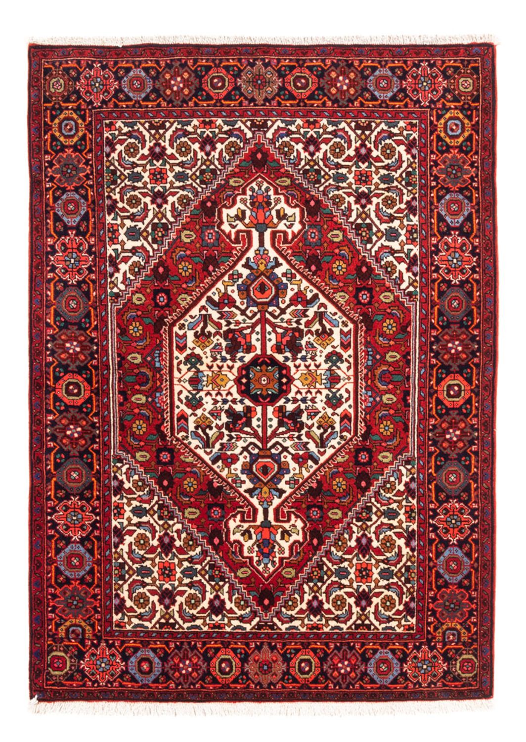 Perzisch Tapijt - Nomadisch - 150 x 102 cm - rood