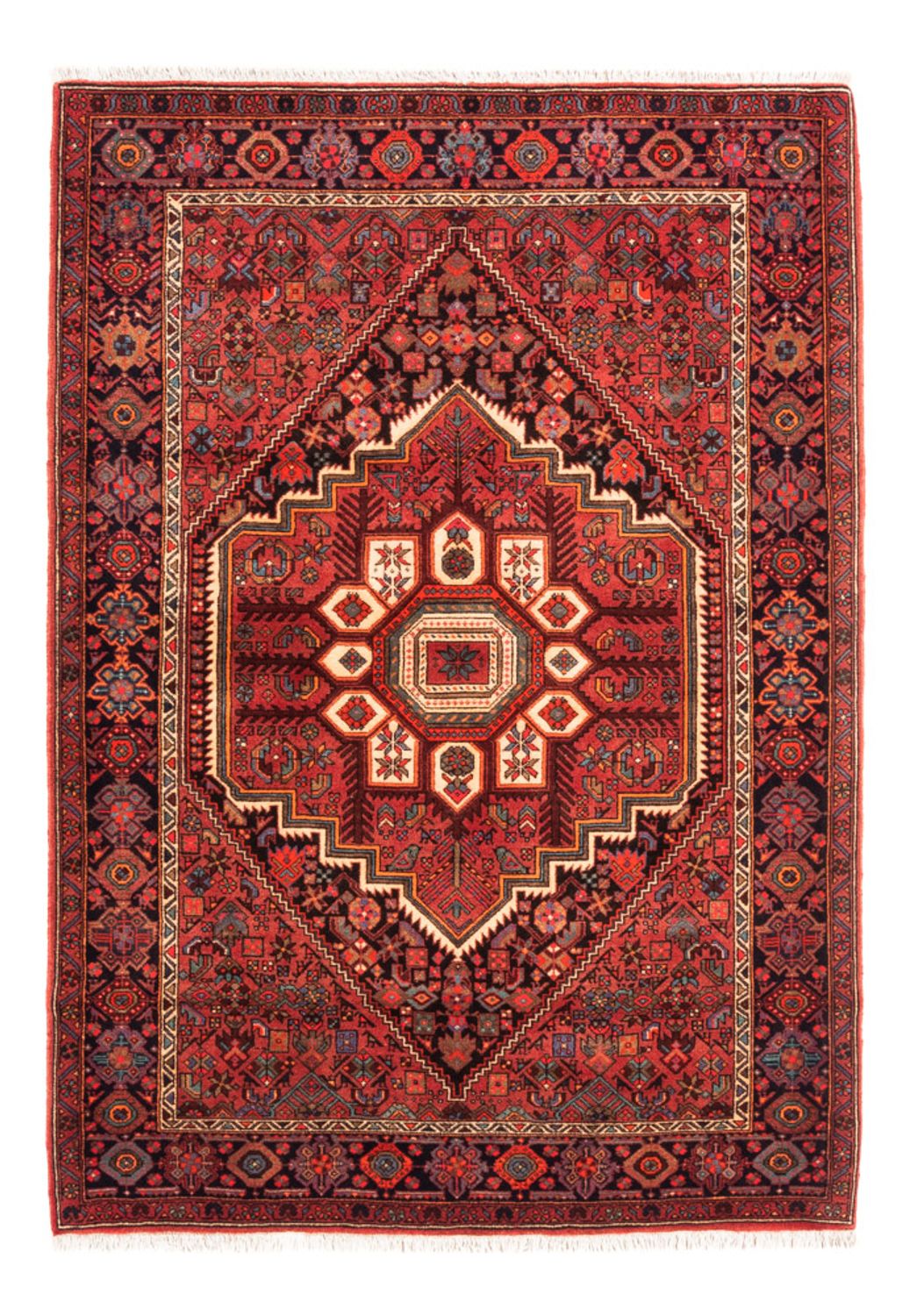 Perzisch Tapijt - Nomadisch - 146 x 104 cm - rood