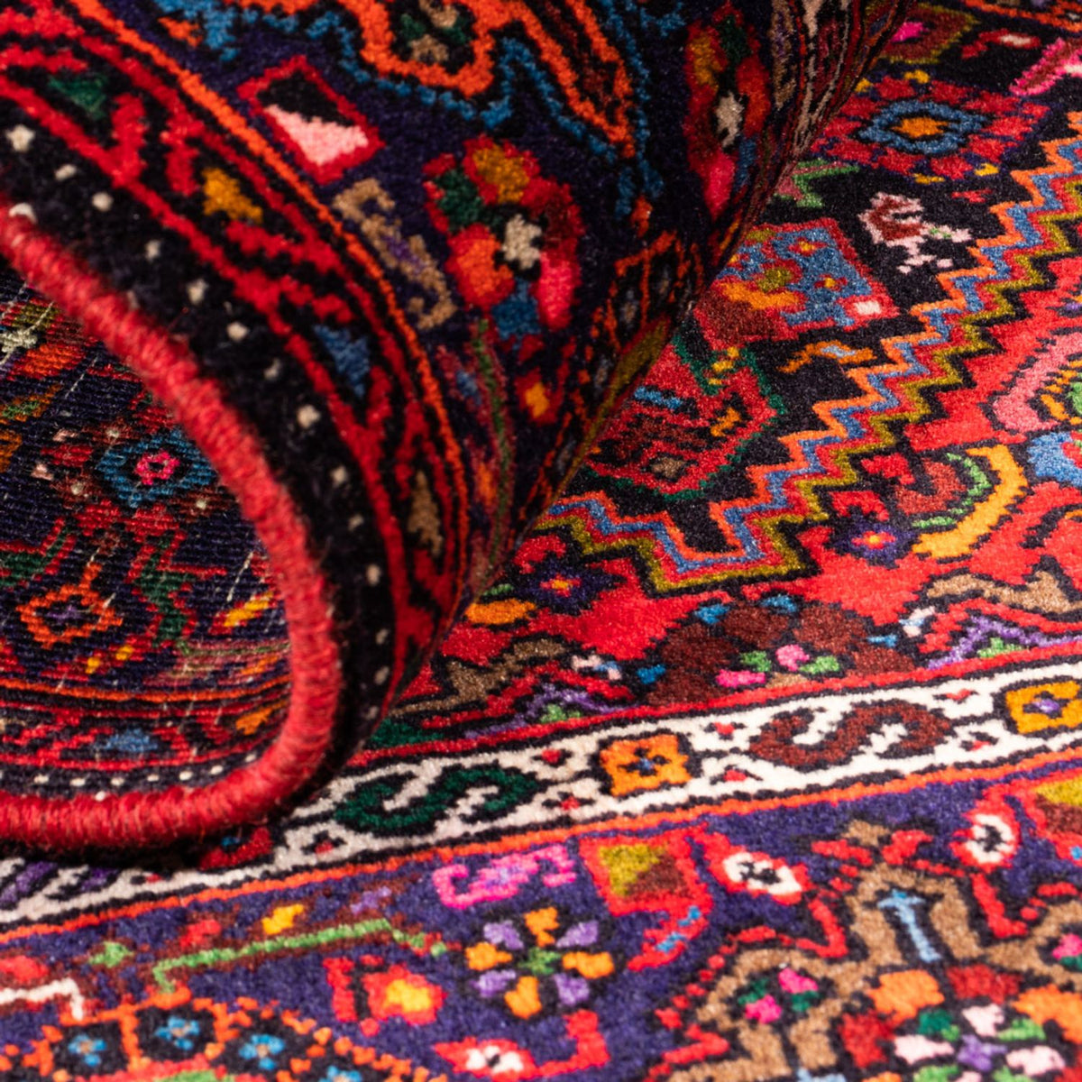 Perzisch Tapijt - Nomadisch - 144 x 100 cm - rood