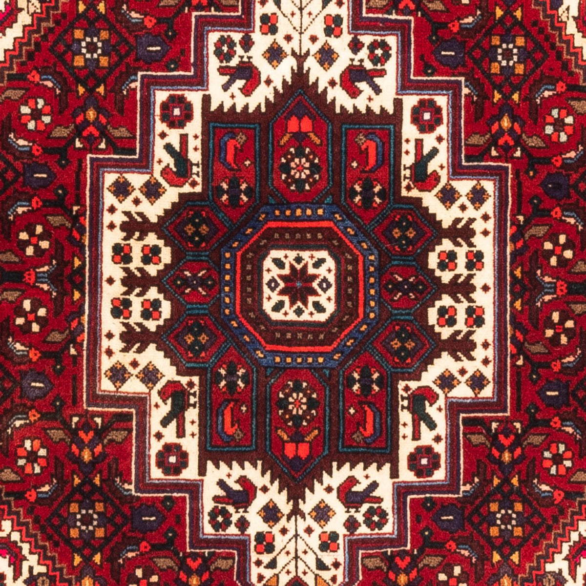 Perzisch Tapijt - Nomadisch - 146 x 102 cm - rood