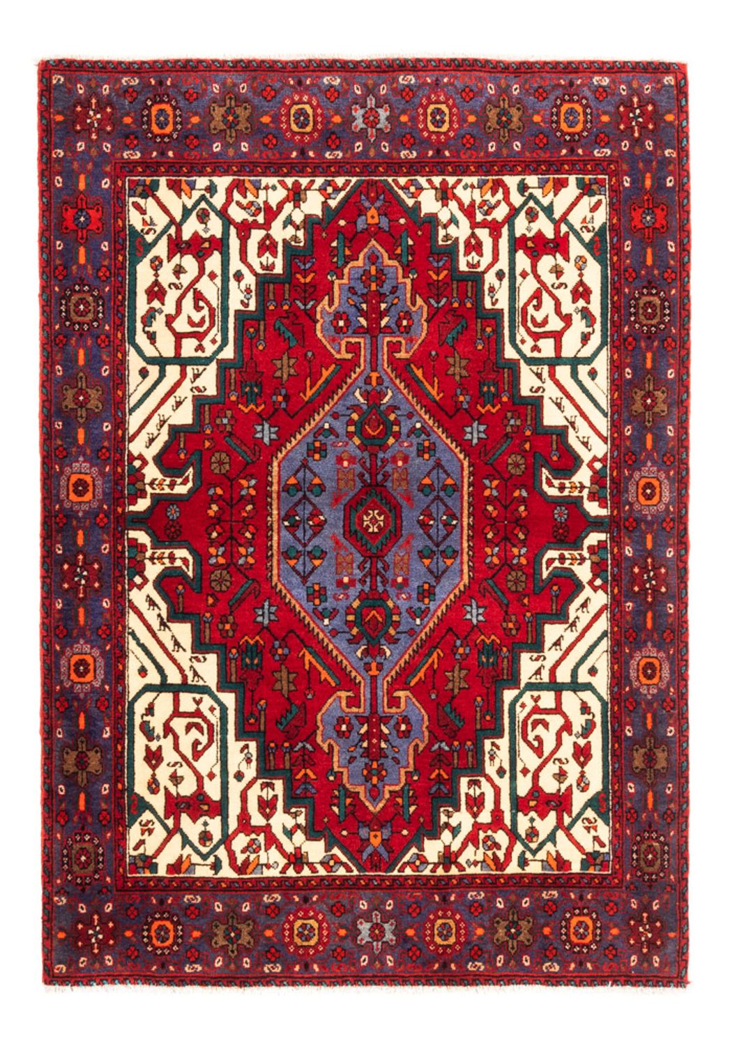 Perzisch Tapijt - Nomadisch - 148 x 107 cm - rood