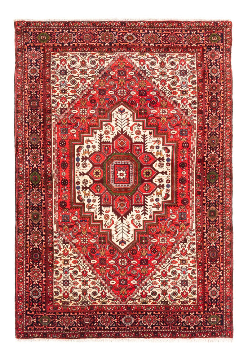 Perzisch Tapijt - Nomadisch - 147 x 100 cm - rood