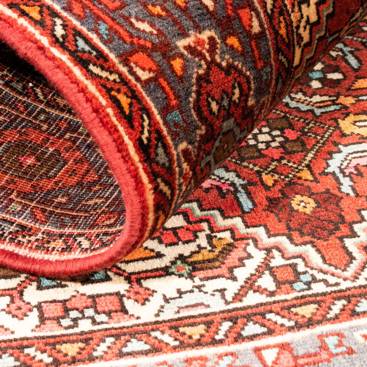 Perzisch Tapijt - Nomadisch - 148 x 96 cm - rood