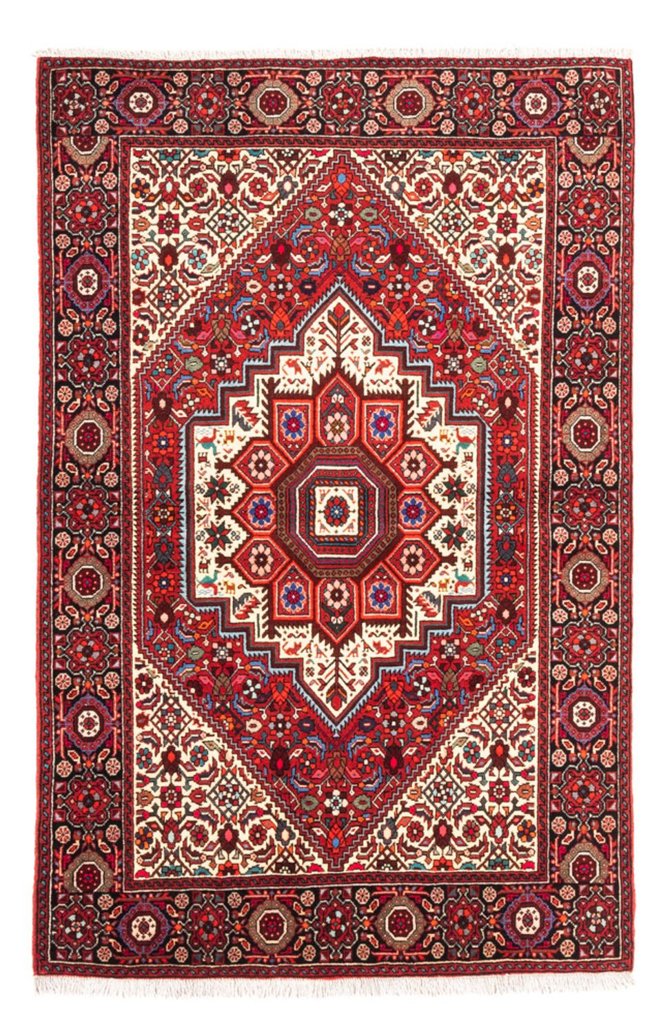 Perzisch Tapijt - Nomadisch - 153 x 101 cm - rood