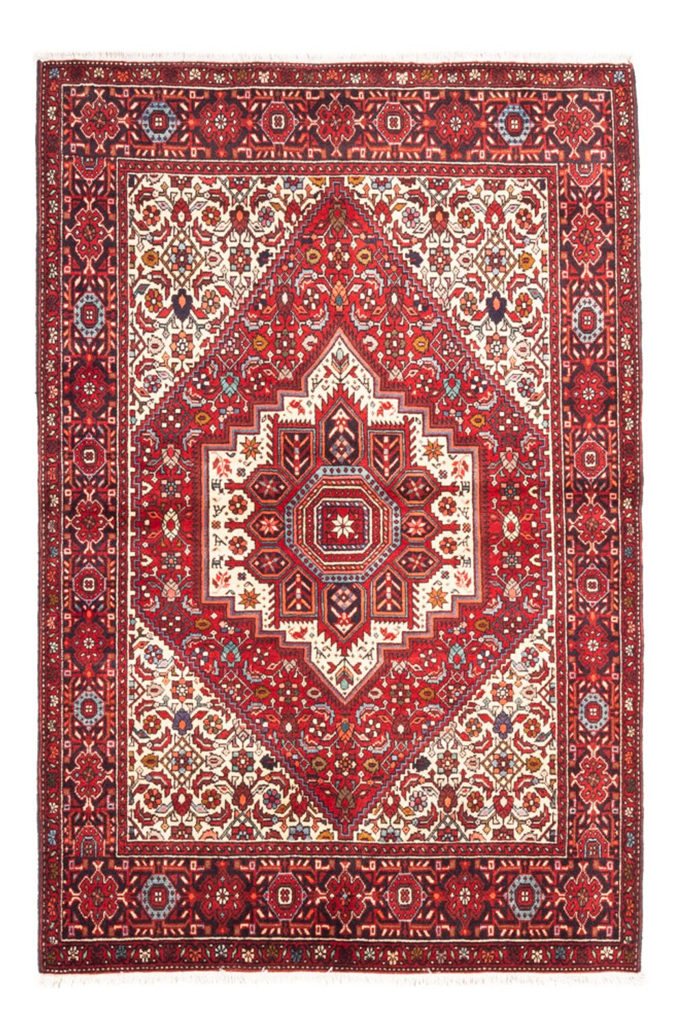 Perzisch Tapijt - Nomadisch - 150 x 102 cm - rood