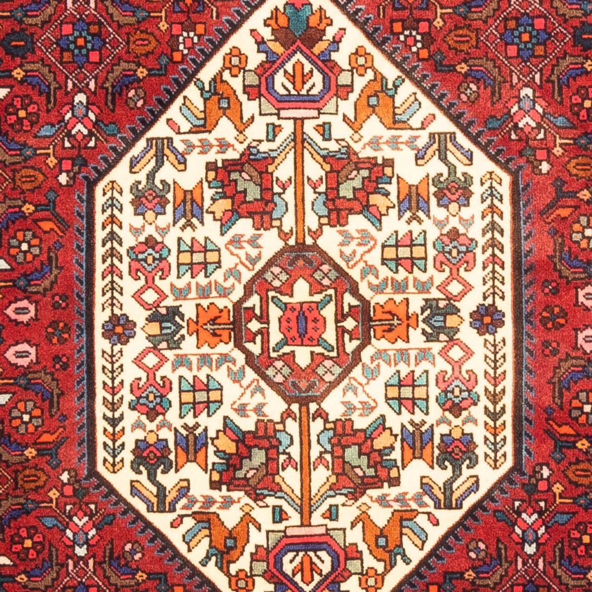 Perzisch Tapijt - Nomadisch - 155 x 100 cm - rood