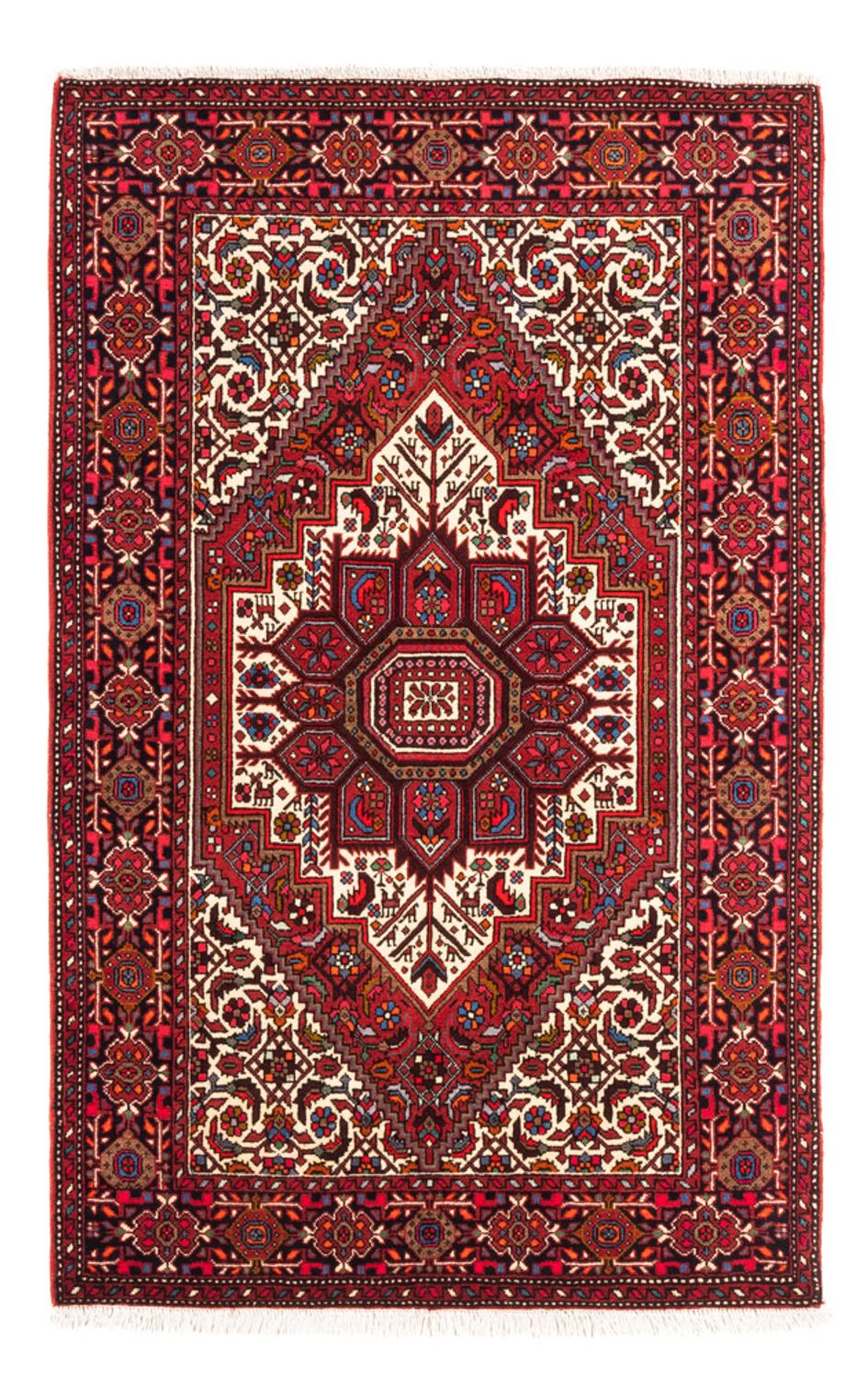 Perzisch Tapijt - Nomadisch - 150 x 98 cm - rood