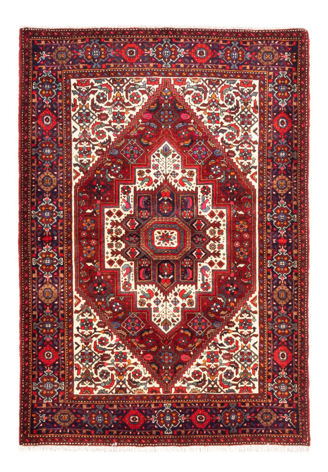 Perzisch Tapijt - Nomadisch - 147 x 104 cm - rood
